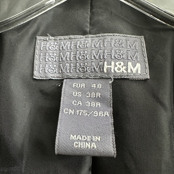 H&M wool blend jacket size 38R - Picture 6 of 7